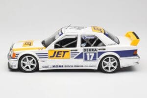 Mercedes 190E 2.5-16 EVO I W201 #17 Team MS-Jet J. van Ommen DTM 1990 Minichamps 1:18 155903617 Metāls — attēls 5 no 6