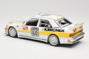 Mercedes 190E 2.5-16 EVO I W201 #60 Team AMG Mercedes K. Wendlinger DTM 1990 Minichamps 1:18 155903660 Metāls — attēls 4 no 6