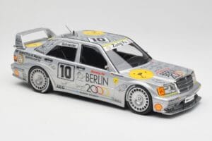 Mercedes 190E 2.5-16 EVO II W201 #10 Zung Fu B. Schneider Guia Race Macau 1992 Minichamps 1:18 155923610 Metāls — attēls 2 no 6
