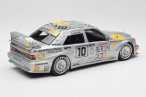 Mercedes 190E 2.5-16 EVO II W201 #10 Zung Fu B. Schneider Guia Race Macau 1992 Minichamps 1:18 155923610 Metāls — attēls 3 no 6