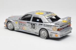 Mercedes 190E 2.5-16 EVO II W201 #10 Zung Fu B. Schneider Guia Race Macau 1992 Minichamps 1:18 155923610 Metāls — attēls 4 no 6