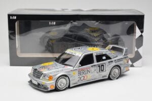 Mercedes 190E 2.5-16 EVO II W201 #10 Zung Fu B. Schneider Guia Race Macau 1992 Minichamps 1:18 155923610 Metāls — attēls 6 no 6