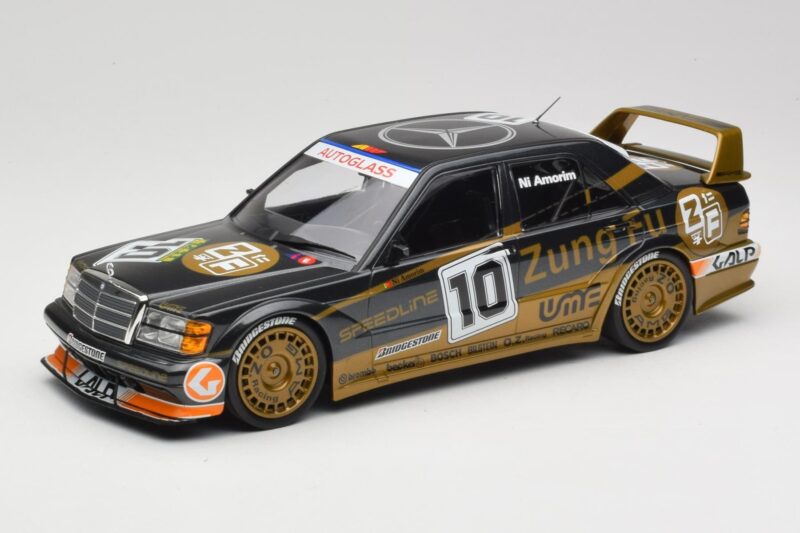 Mercedes 190E 2.5-16 EVO II W201 #10 Zung Fu N. Amorim Guia Race Macau 1991 Minichamps 1:18 155913610 Metāls