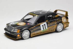 Mercedes 190E 2.5-16 EVO II W201 #11 K. Thiim Guia Race Macau 1991 Minichamps 1:18 155913611 Metāls