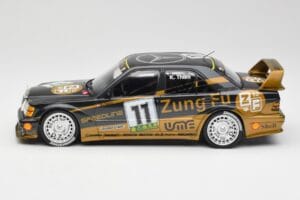 Mercedes 190E 2.5-16 EVO II W201 #11 K. Thiim Guia Race Macau 1991 Minichamps 1:18 155913611 Metāls — attēls 5 no 6