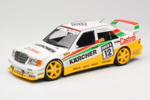 Mercedes 190E 2.5-16 EVO II W201 #12 Team Mass Schons J. van Ommen DTM 1992 Minichamps 1:18 155923612 Metāls