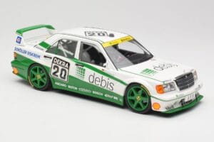 Mercedes 190E 2.5-16 EVO II W201 #20 Team Zakspeed M. Schumacher DTM 1991 Minichamps 1:18 155913620 Metāls — attēls 2 no 6