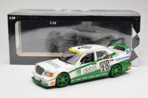 Mercedes 190E 2.5-16 EVO II W201 #20 Team Zakspeed M. Schumacher DTM 1991 Minichamps 1:18 155913620 Metāls — attēls 6 no 6