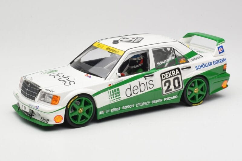 Mercedes 190E 2.5-16 EVO II W201 #20 Team Zakspeed M. Schumacher DTM 1991 Minichamps 1:18 155913620 Metāls