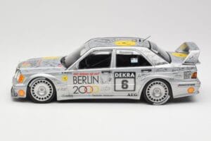 Mercedes 190E 2.5-16 EVO II W201 #6 Team AMG Mercedes K. Rosberg DTM 1992 Minichamps 1:18 155923606 Metāls — attēls 5 no 6