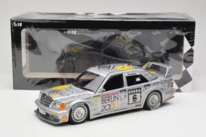 Mercedes 190E 2.5-16 EVO II W201 #6 Team AMG Mercedes K. Rosberg DTM 1992 Minichamps 1:18 155923606 Metāls — attēls 6 no 6