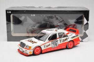 Mercedes 190E 2.5-16 EVO II W201 #78 Team AMG E. Lohr DTM 1991 Minichamps 1:18 155913678 Metāls — attēls 6 no 6