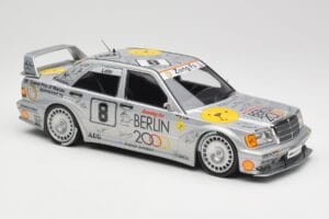 Mercedes 190E 2.5-16 EVO II W201 #8 Zung Fu E. Lohr Guia Race Macau 1992 Minichamps 1:18 155923608 Metāls — attēls 2 no 6