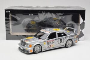 Mercedes 190E 2.5-16 EVO II W201 #8 Zung Fu E. Lohr Guia Race Macau 1992 Minichamps 1:18 155923608 Metāls — attēls 6 no 6