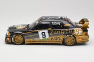 Mercedes 190E 2.5-16 EVO II W201 #9 Zung Fu K. Ludwig Guia Race Macau 1991 Minichamps 1:18 155913609 Metāls — attēls 5 no 6