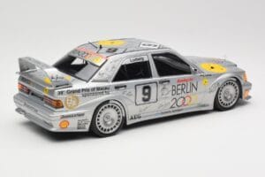Mercedes 190E 2.5-16 EVO II W201 #9 Zung Fu K. Ludwig Guia Race Macau 1992 Minichamps 1:18 155923609 Metāls — attēls 3 no 6