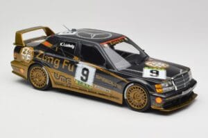 Mercedes 190E 2.5-16 EVO II W201 #9 Zung Fu K. Ludwig Guia Race Macau 1991 Minichamps 1:18 155913609 Metāls — attēls 2 no 6
