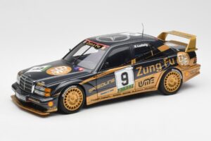 Mercedes 190E 2.5-16 Evo II #9 K. Ludwig Macau GP 3rd Place 1991 AUTOart 1:18 89135 Metāls