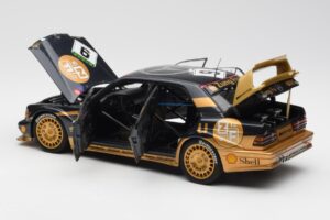 Mercedes 190E 2.5-16 Evo II #9 K. Ludwig Macau GP 3rd Place 1991 AUTOart 1:18 89135 Metāls — attēls 5 no 8