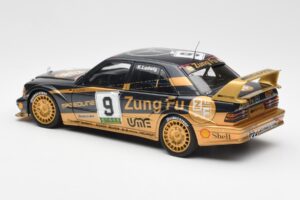 Mercedes 190E 2.5-16 Evo II #9 K. Ludwig Macau GP 3rd Place 1991 AUTOart 1:18 89135 Metāls — attēls 7 no 8