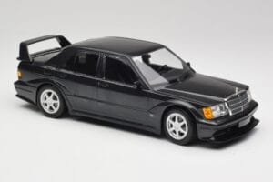 Mercedes 190E W201 2.5-16 EVO 2 Melns Metallic Minichamps 1:18 155036100 Metāls — attēls 4 no 6