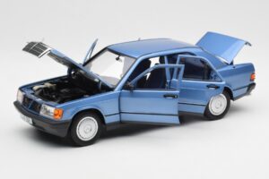 Mercedes 190E W201 Diamond Zils Dīlera Izdevums Norev 1:18 B66040661 Metāls — attēls 2 no 8
