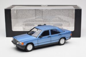 Mercedes 190E W201 Diamond Zils Dīlera Izdevums Norev 1:18 B66040661 Metāls — attēls 8 no 8