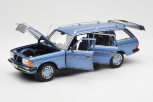 Mercedes 200 S123 T-Model Diamond Zils Dīlera Izdevums Norev 1:18 B66040671 Metāls — attēls 2 no 8