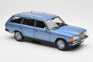 Mercedes 200 S123 T-Model Diamond Zils Dīlera Izdevums Norev 1:18 B66040671 Metāls — attēls 6 no 8