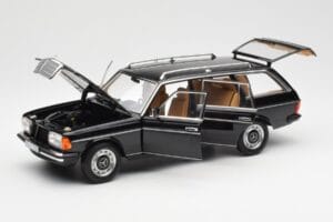 Mercedes 200 T S123 Melns Norev 1:18 183735 Metāls — attēls 2 no 8