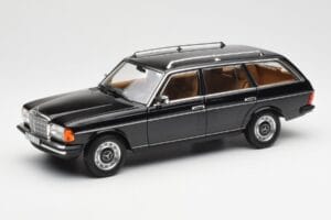 Mercedes 200 T S123 Melns Norev 1:18 183735 Metāls