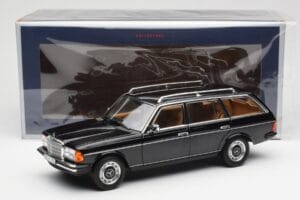 Mercedes 200 T S123 Melns Norev 1:18 183735 Metāls — attēls 8 no 8