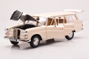 Mercedes 200 Universal W110 Krēmkrāsa Norev 1:18 183709 Metāls — attēls 2 no 8