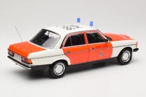 Mercedes 200 W123 Ātrā Palīdzība Balts Norev 1:18 183834 Metāls — attēls 5 no 8