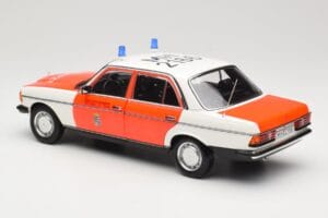 Mercedes 200 W123 Ātrā Palīdzība Balts Norev 1:18 183834 Metāls — attēls 6 no 8