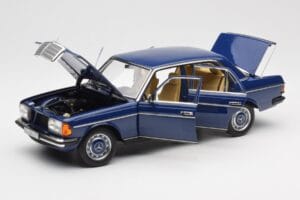 Mercedes 200 W123 Surf Zils Norev 1:18 183710 Metāls — attēls 2 no 8