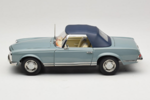 Mercedes 230 SL W113 Horizon Blue Norev 1:18 183992 Metāls — attēls 5 no 9
