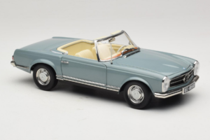 Mercedes 230 SL W113 Horizon Blue Norev 1:18 183992 Metāls — attēls 7 no 9
