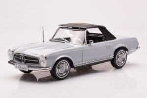 Mercedes 230 SL W113 Pagoda Pelēks Norev 1:18 183990 Metāls — attēls 3 no 8