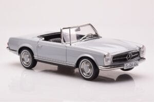 Mercedes 230 SL W113 Pagoda Pelēks Norev 1:18 183990 Metāls — attēls 6 no 8