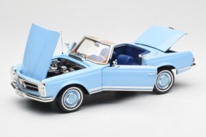 Mercedes 230 SL W113 Pagoda Horizon Zils Dīlera Izdevums Norev 1:18 B66040633 Metāls — attēls 2 no 10
