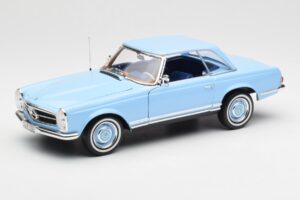 Mercedes 230 SL W113 Pagoda Horizon Zils Dīlera Izdevums Norev 1:18 B66040633 Metāls — attēls 3 no 10