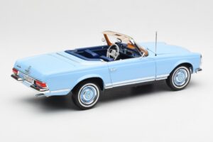 Mercedes 230 SL W113 Pagoda Horizon Zils Dīlera Izdevums Norev 1:18 B66040633 Metāls — attēls 4 no 10