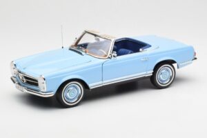 Mercedes 230 SL W113 Pagoda Horizon Zils Dīlera Izdevums Norev 1:18 B66040633 Metāls