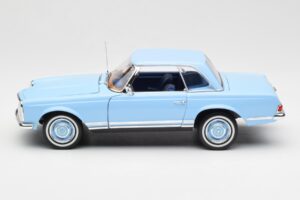 Mercedes 230 SL W113 Pagoda Horizon Zils Dīlera Izdevums Norev 1:18 B66040633 Metāls — attēls 5 no 10