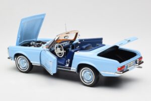 Mercedes 230 SL W113 Pagoda Horizon Zils Dīlera Izdevums Norev 1:18 B66040633 Metāls — attēls 7 no 10