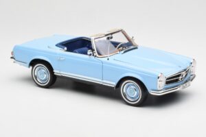 Mercedes 230 SL W113 Pagoda Horizon Zils Dīlera Izdevums Norev 1:18 B66040633 Metāls — attēls 8 no 10