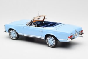 Mercedes 230 SL W113 Pagoda Horizon Zils Dīlera Izdevums Norev 1:18 B66040633 Metāls — attēls 9 no 10
