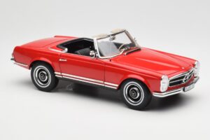 Mercedes 230 SL W113 Pagoda Sarkans Norev 1:18 B660640596 Metāls — attēls 6 no 8