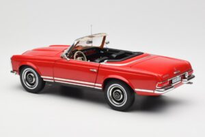 Mercedes 230 SL W113 Pagoda Sarkans Norev 1:18 B660640596 Metāls — attēls 7 no 8
